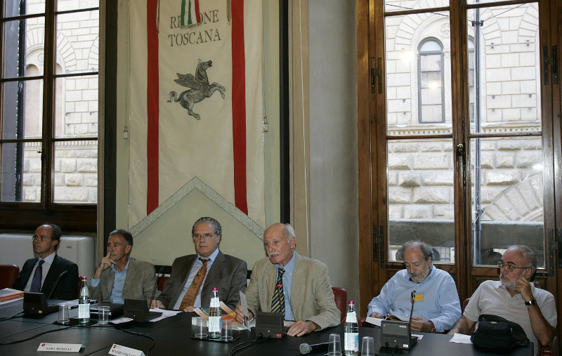 Davide Dettore, Volfango Lusetti, Ezio Benelli, Severino Saccardi, Paolo Francesco Pieri, Paolo Cioni